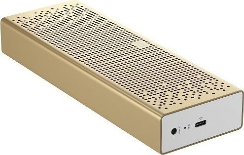 Xiaomi Mi Speaker Ηχείο Bluetooth 6W με Διάρκεια Μπαταρίας έως 8 ώρες Χρυσό