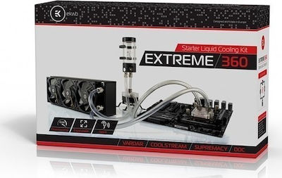 Ekwb EK-KIT X360 Υδρόψυξη Επεξεργαστή Τριπλού Ανεμιστήρα 120mm για Socket 115x