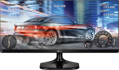 LG 34UM58-P Ultrawide IPS Gaming Monitor 34" FHD 2560x1080 με Χρόνο Απόκρισης 5ms GTG