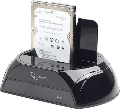 Gembird HD32-U3S-2 Dockingstation Festplatten SATA 2.5" / 3.5" mit USB 3.0 Verbindung (HD32-U3S-2)