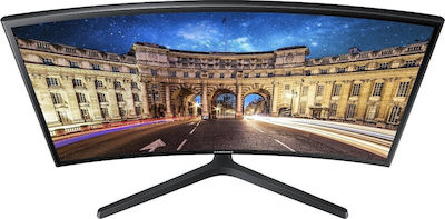 Samsung C24F396FHU VA Curved Gaming Monitor 23.5" FHD 1920x1080 με Χρόνο Απόκρισης 4ms GTG