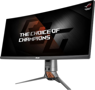Asus PG348Q Ultrawide IPS Curved Gaming Monitor 34" QHD 3440x1440 με Χρόνο Απόκρισης 5ms GTG
