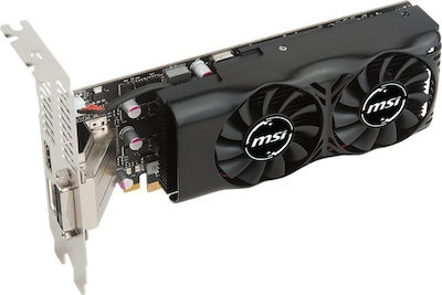 MSI GeForce GTX 1050 Ti 4GB GDDR5 LP Κάρτα Γραφικών
