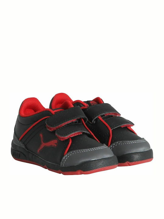 Puma Kids Sneakers with Scratch Black