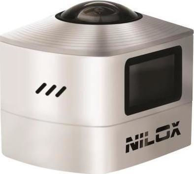 Nilox Evo 360 Camera de acțiune Full HD (1080p) Înregistrare 360° cu WiFi Argint