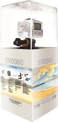 Nilox Evo 360 Camera de acțiune Full HD (1080p) Înregistrare 360° cu WiFi Argint