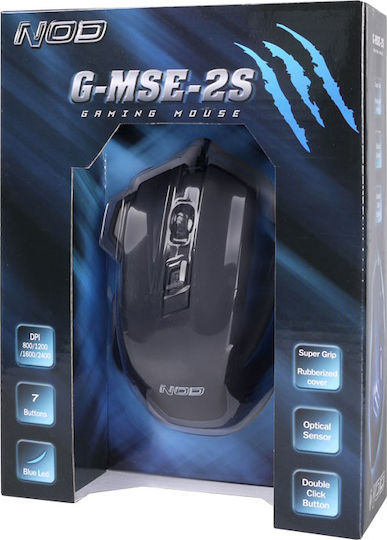 NOD G-MSE-2S Gaming Ποντίκι Μαύρο