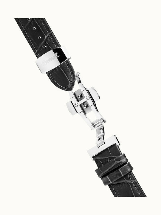 Ingersoll The New Haven Automatic Men's Watch 40mm Automatic with Black Leather Strap