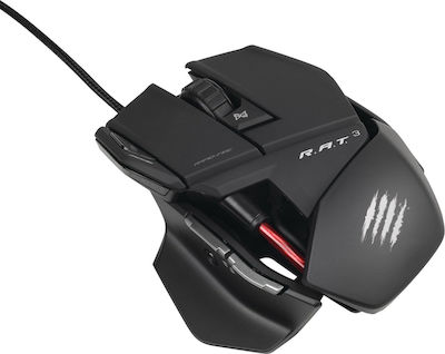 Mad Catz Cyborg R.A.T. 3 Laser Gaming Ποντίκι Μαύρο