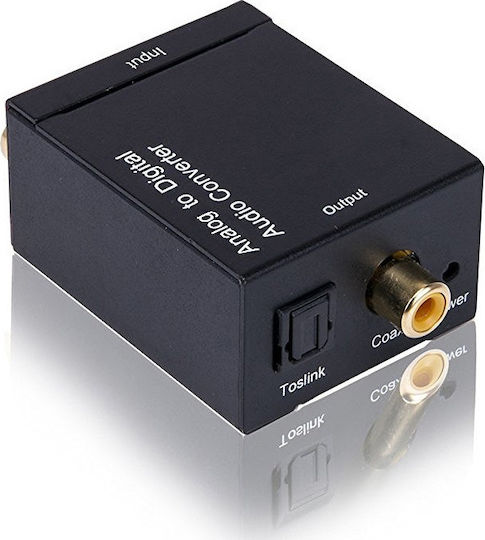 Omnitron Konverter RCA weiblich zu Koaxial weiblich 1Stück CVA-3005