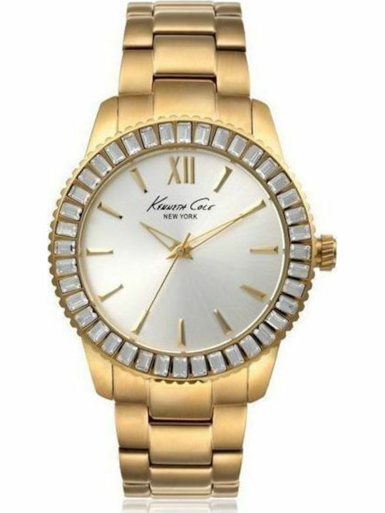 Kenneth Cole KC4989 Ρολόι Μπαταρίας με Μεταλλικό Μπρασελέ