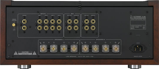 Luxman LX-380 Λαμπάτος Ολοκληρωμένος Ενισχυτής Hi-Fi Stereo 14W/4Ω 18W/8Ω Ασημί