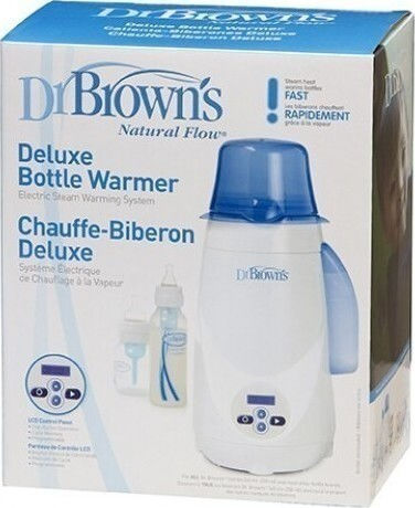 Dr. Brown's Digital Babyflaschenwärmer / Babykostwärmer mit Sterilisierungsfunktion Blue
