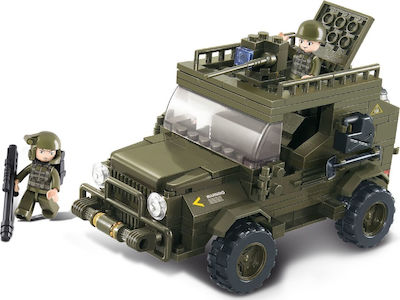 Sluban Tocuri Army: Off Road Vehicle pentru 6+ ani 221buc