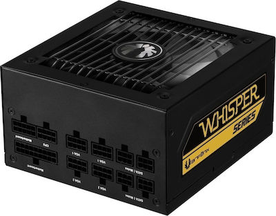 BitFenix Whisper M 650W Black Computer Power Supply Full Modular 80 Plus Gold