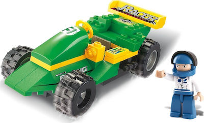 Sluban Building Block Town: Racing Car for 6+ years 63pcs