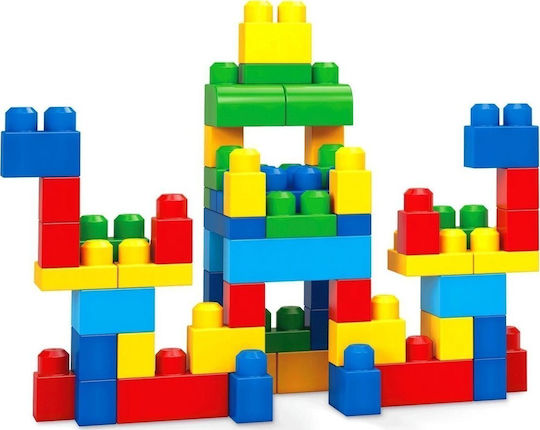 Mega Bloks Τουβλάκια Big Building Bag για 1-5 Ετών 60τμχ