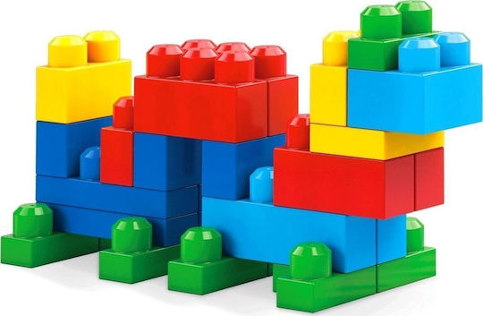 Mega Bloks Τουβλάκια Big Building Bag για 1-5 Ετών 60τμχ