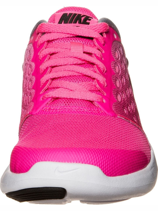 Lunarstelos GS Kinder Sportschuhe Laufen mit Schnürsenkeln Rosa