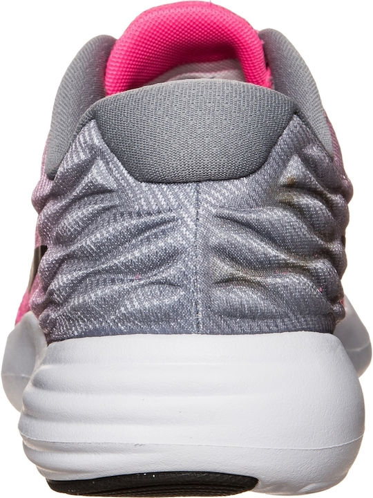 Lunarstelos GS Kinder Sportschuhe Laufen mit Schnürsenkeln Rosa