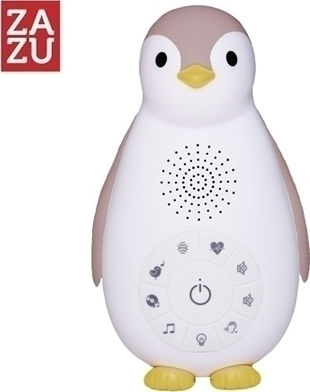 Zazu Sleep Toy Zoe The Penguin with White Noise and Light for 0++ Months