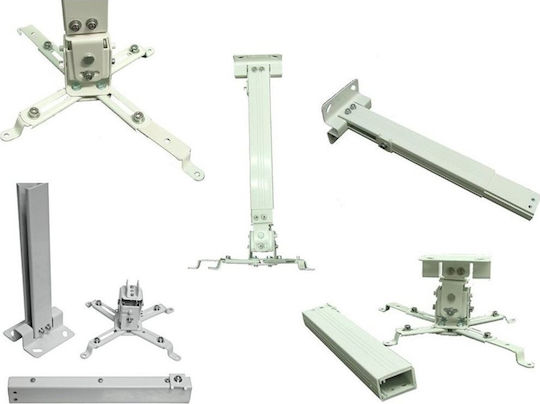 Maclean Energy Projector Mount Ceiling with Maximum Load Capacity of 20kg Gray
