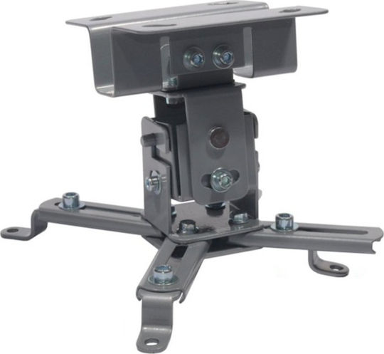 Maclean Energy Projector Mount Ceiling with Maximum Load Capacity of 20kg Gray