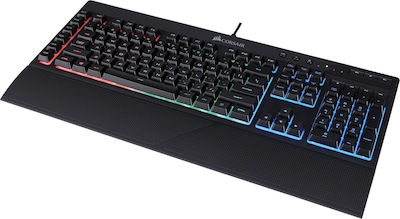 Corsair K55 RGB Gaming Πληκτρολόγιο με RGB φωτισμό (Ελληνικό)