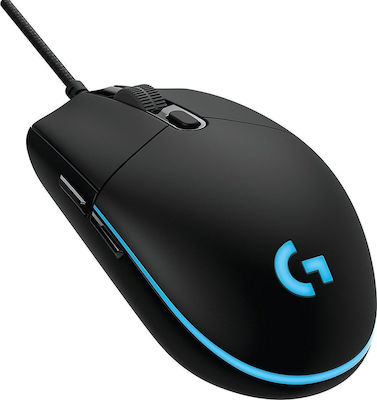 Logitech G Pro RGB Gaming Ποντίκι 12000 DPI Μαύρο