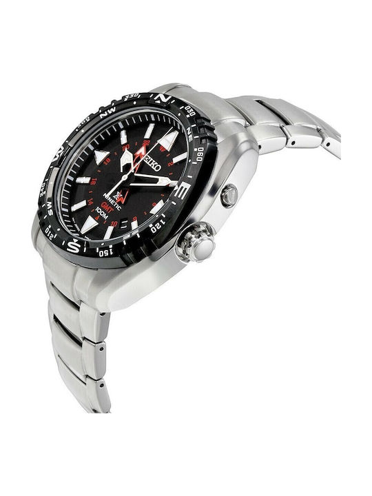 Seiko Prospex Land Ρολόι Kinetic με Μεταλλικό Μπρασελέ Seiko Prospex Land Ρολόι Kinetic με Μεταλλικό Μπρασελέ