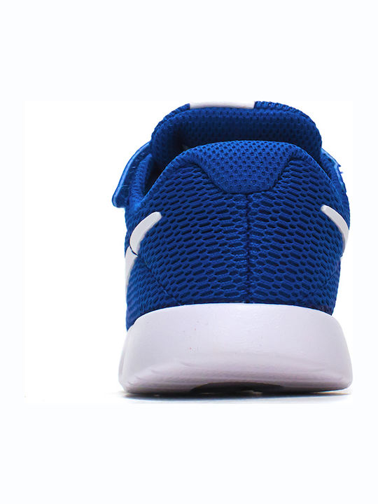 Tanjun Tanjun TDV Toddler Kids Sports Shoes Running with Hoop & Loop Closure Game Royal / White
