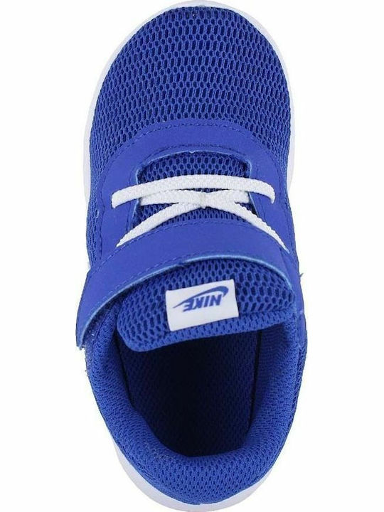 Tanjun Tanjun TDV Toddler Kids Sports Shoes Running with Hoop & Loop Closure Game Royal / White