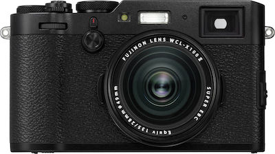 Fujifilm X100F Compact Φωτογραφική Μηχανή 24.3MP με Οθόνη 3" και Ανάλυση Video Full HD (1080p) Μαύρη