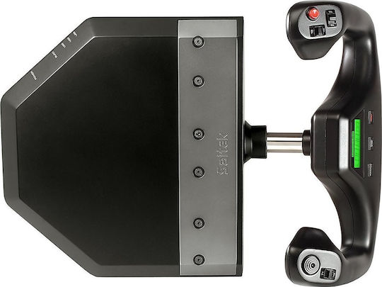 Logitech G Saitek Pro Flight Yoke System PC Joystick Cu fir