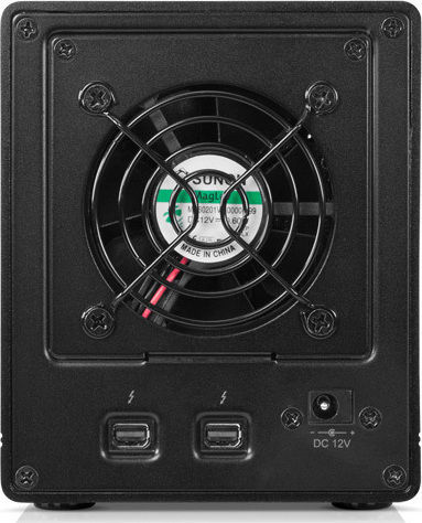 OWC ThunderBay 4 mini RAID Case for 4 Hard Drives 2.5" SATA III with Connection Thunderbolt