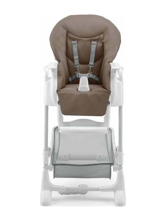 Cam Istante Foldable Baby Highchair with Adjustable Height Brown