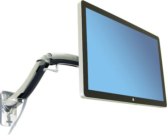 Ergotron MX Wall Mounted Stand Monitor up to 42" with Arm Silver