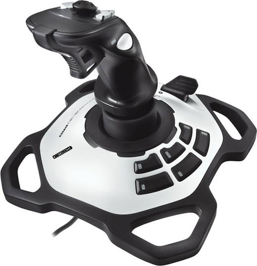 Logitech Extreme 3D Pro Joystick Cu fir Compatibil cu PC