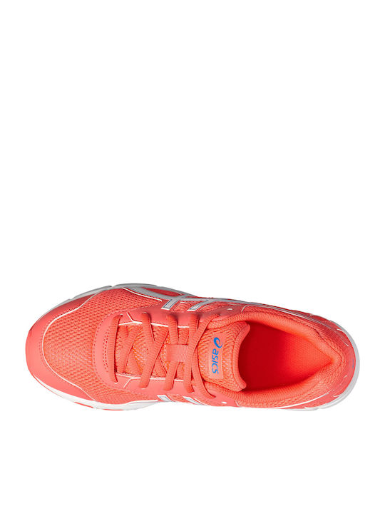 Gel Galaxy 9 Gs Kids Sports Shoes Running with Laces Orange