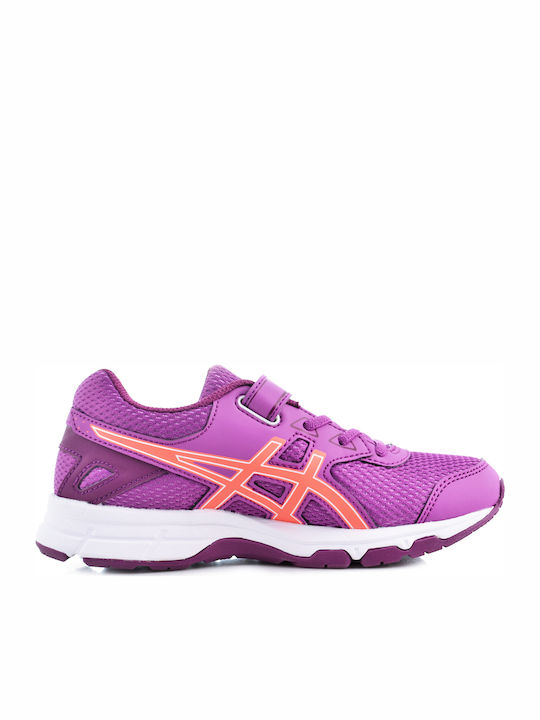 Galaxy 9 Ps Kids Sports Shoes Running with Hoop & Loop Closure Purple