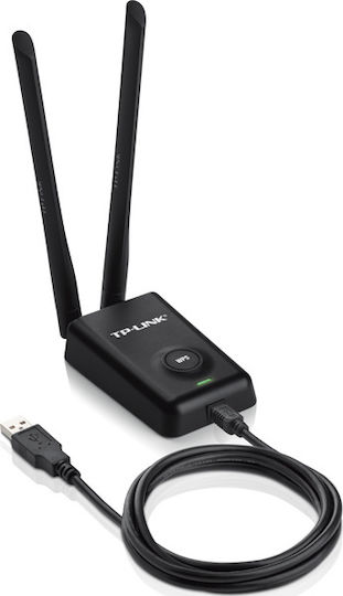 TP-LINK TL-WN8200ND USB Network Adapter with Wireless Wi-Fi Connection 300Mbps and Detachable Antenna v2