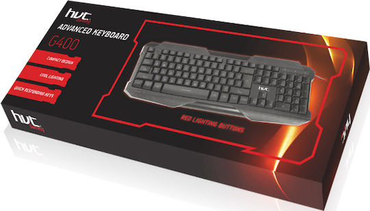 Havit G400V Gaming Πληκτρολόγιο με Φωτιζόμενα πλήκτρα (Αγγλικό US)