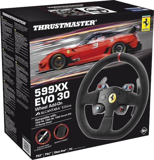 Thrustmaster Thrustmaster Add-On Lenkrad 599XX Evo 30 Wheel Add-On Alcantara Edition für PC 4060071