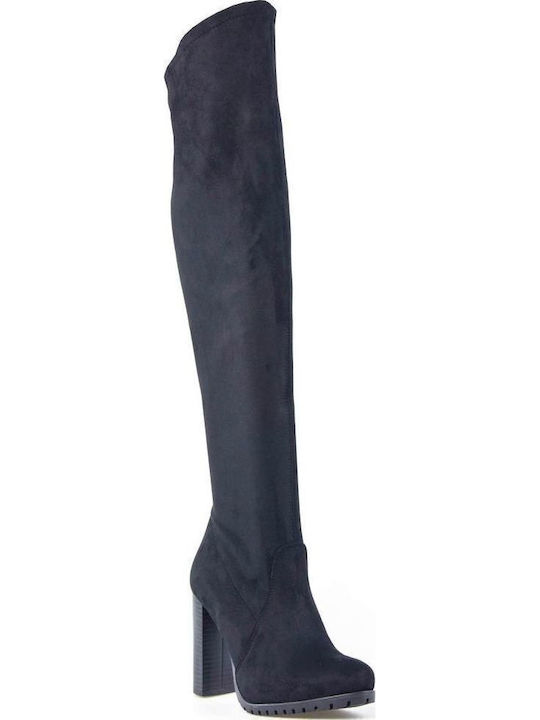 Leather Women's Boots Black
