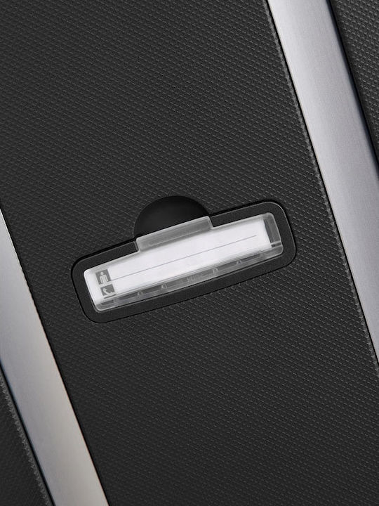Samsonite S'cure Große Hartschale Reisegepäck Schwarz mit 4 Räder Höhe 75cm