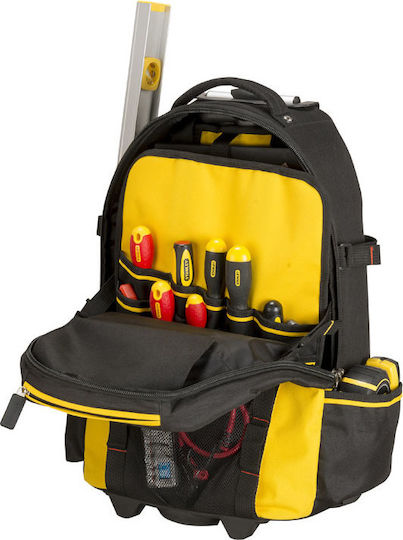 Stanley FatMax Τσάντα Πλάτης Τροχήλατη Αδιάβροχη Μαύρη 5lt