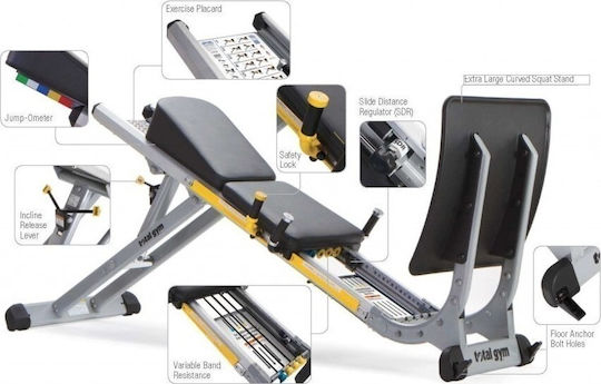 TotalGym Jump Trainer Πρέσα Ποδιών χωρίς Βάρη