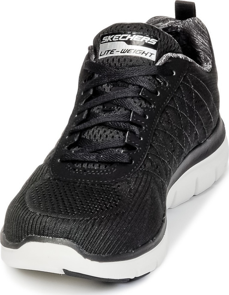 Skechers Flex Advantage 52185-BKW Ανδρικά Αθλητικά Παπούτσια Running Μαύρα | Skroutz.gr