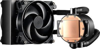 CoolerMaster Masterliquid Pro 140 Водно охлаждане на процесор Единичен вентилатор 140мм за Socket AM4/115x Черна