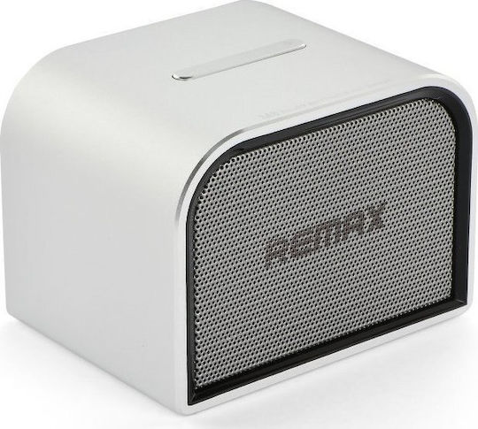 Remax RB-M8 Mini Ηχείο Bluetooth 5W με Διάρκεια Μπαταρίας έως 6 ώρες Ασημί